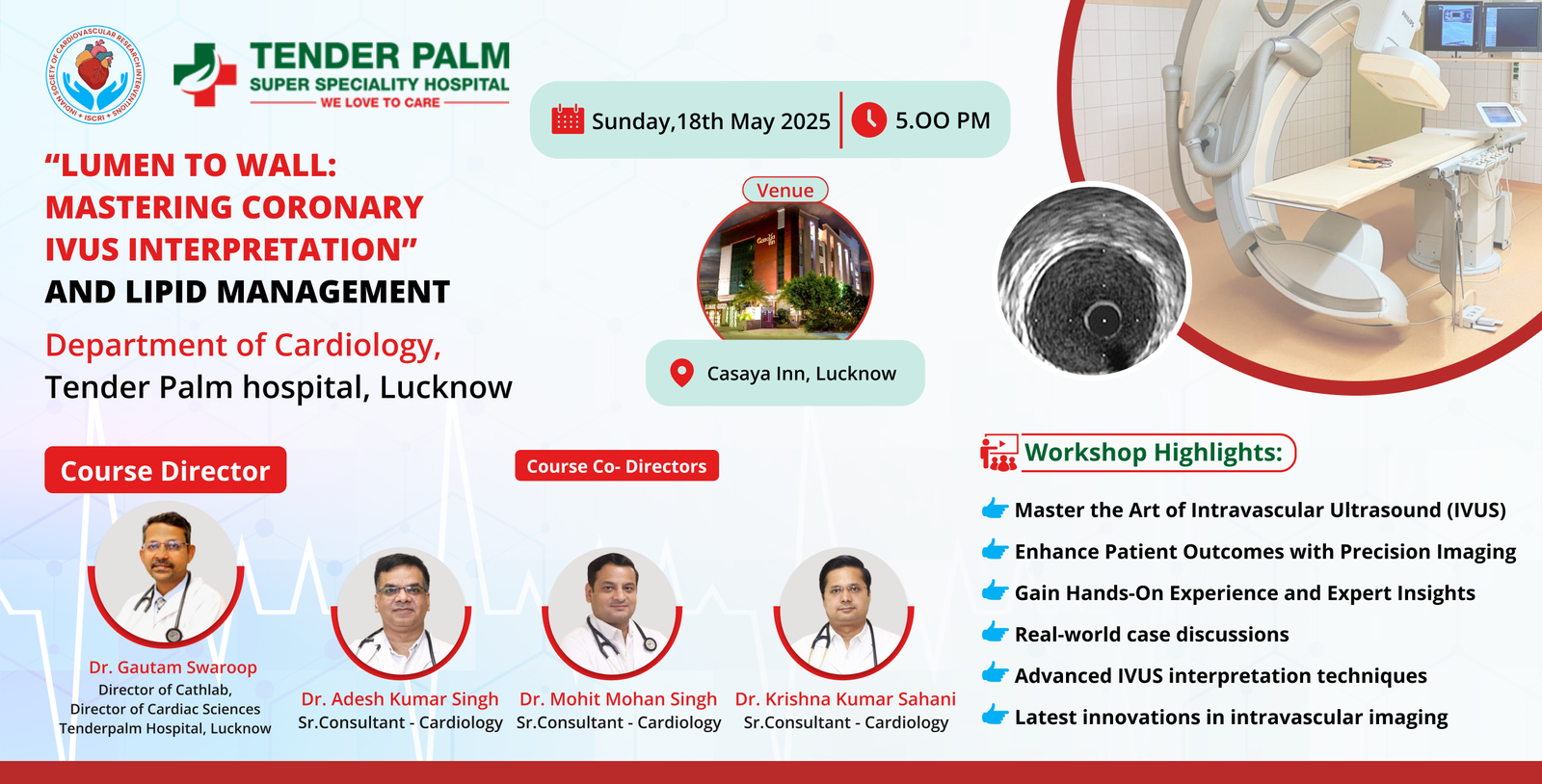 "LUMEN TO WALL: MASTERING CORONARY IVUS INTERPRETATION" AND LIPID MANAGEMENT